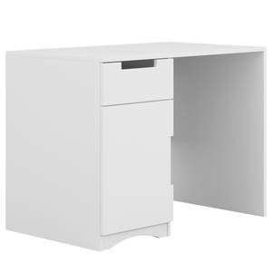 Scrivania Classic Bianco - Materiale a base lignea - 10 x 87 x 60 cm