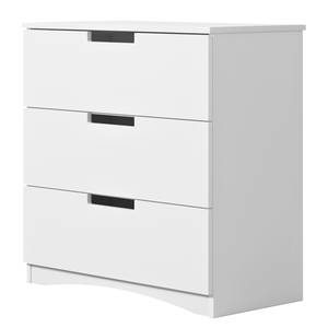 Comò Classic Bianco - Materiale a base lignea - 81 x 81 x 41 cm