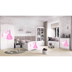 Commode Babydreams Princesse Blanc / Rose