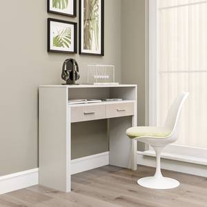 Schreibtisch Lavos (ausziehbar) Weiß / Creme