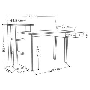 Bureau Lerik Wit