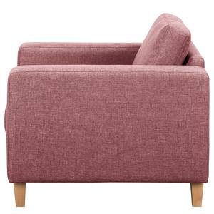 Fauteuil MAISON vlakweefsel - Geweven stof Lark: Mauve