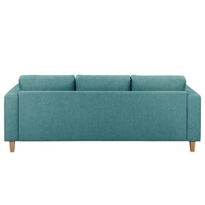 3-Sitzer Sofa MAISON Webstoff Lark: Petrol - Ohne Schlaffunktion