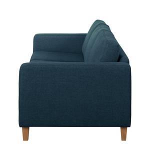 3-Sitzer Sofa MAISON Webstoff Lark: Dunkelblau - Ohne Schlaffunktion