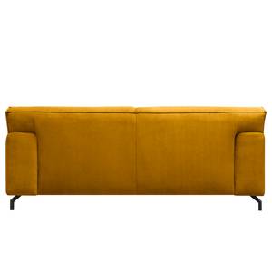 Sofa Bramming (3-Sitzer) Samt Juna: Gold - Breite: 210 cm