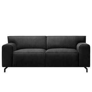 Sofa Bramming (3-Sitzer) Samt Juna: Anthrazit - Breite: 210 cm