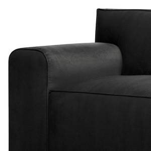 Canapé Bramming (3 places) Velours - Velours Juna: Anthracite - Largeur : 210 cm