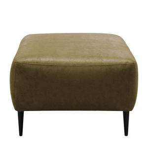 Repose-pieds Chaides Aspect cuir vieilli - Tissu composite Bulan: Mousse