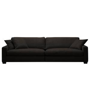 Bigsofa Circle Flachgewebe - Flachgewebe Vega: Braun-Schwarz