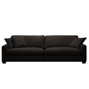 Sofa Circle (3-Sitzer) Flachgewebe Vega: Braun-Schwarz