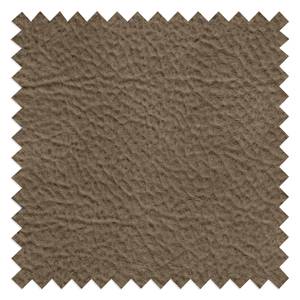 Canapé Locana (2-3 places) Aspect cuir vieilli - Microfibre Cheri: Taupe