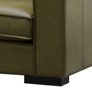 Sofa Locana (2,5-Sitzer) Echtleder Bulle: Olive