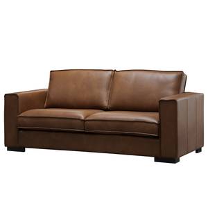 Sofa Locana (2-Sitzer) Echtleder Bulle: Braun