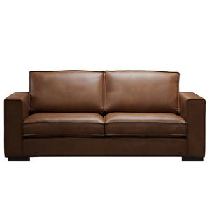 Sofa Locana (2-Sitzer) Echtleder Bulle: Braun