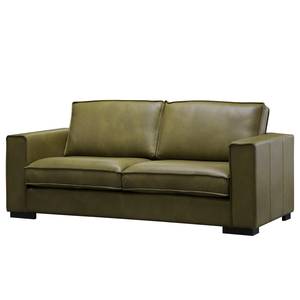 Sofa Locana (2-Sitzer) Echtleder Bulle: Olive