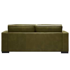 Sofa Locana (2-Sitzer) Echtleder Bulle: Olive