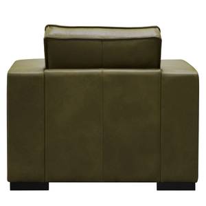 Sessel Locana Echtleder Bulle: Olive