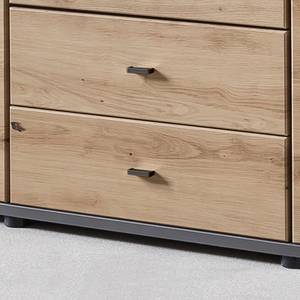 Dressoir Intento I Artisan eikenhouten look/antracietkleurig - Eikenhoutlook Artisan/Antracietkleurig