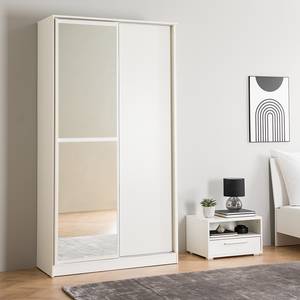 Armoire à portes coulissantes Digras Blanc - 120 x 50 cm