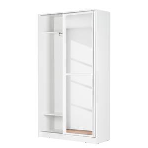 Armoire à portes coulissantes Digras Blanc - 120 x 50 cm