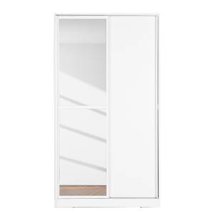 Armoire à portes coulissantes Digras Blanc - 120 x 50 cm