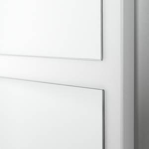 Schwebetürenschrank Digras Weiß - 120 x 50 cm