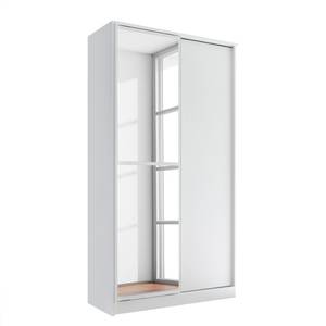 Armoire à portes coulissantes Digras Blanc - 180 x 60 cm