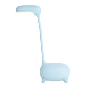 LED-tafellamp Dino silicone - 1 lichtbron - Babyblauw