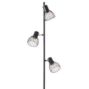 Staande lamp Blacky ijzer - 3 lichtbronnen