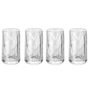 Verres Club No. 7 (lot de 4) Matière plastique - Transparent