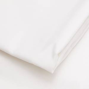 Parure de lit De White Satin de coton - Blanc - 155 x 200 cm + oreiller 80 x 80 cm