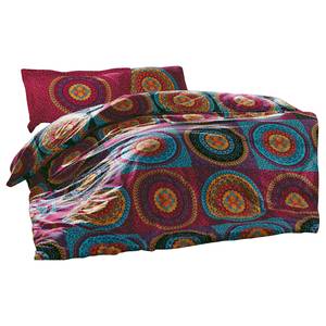 Beddengoed Gipsy katoen renforcé - meerdere kleuren - 200x200cm + 2 kussens 80x80cm