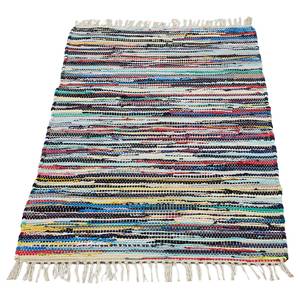 Wollen vloerkleed Multi katoen - meerdere kleuren - 60 x 120 cm
