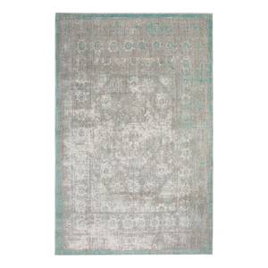 Laagpolig vloerkleed Belcanto II polyester/polypropeen - turquoise - 160 x 235 cm