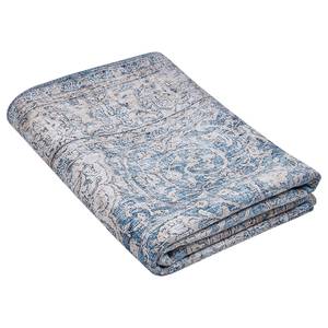 Kurzflorteppich BB Loft Polyester - Blau / Beige - 80 x 150 cm