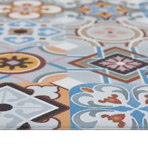 Passatoia da esterno/interno Marrakesh I Cloruro di polivinile - Blu - Blu / Beige - 70 x 200 cm