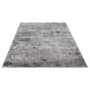 Tapis Saragossa Polypropylène / Polyester - Gris foncé - 160 x 230 cm