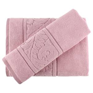 Set di asciugamani Sultan (2) Cotone - Rosa