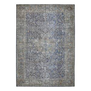 Tapis BB Loft Polyester - Bleu / Jaune - 80 x 150 cm