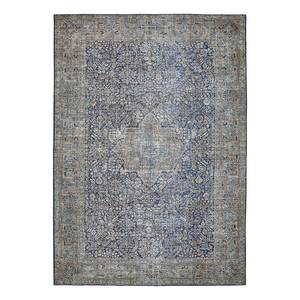 Laagpolig vloerkleed BB Loft Polyester - Blauw/Geel - 240 x 340 cm