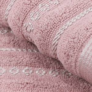 Set di asciugamani Bombelli (2) Cotone - Rosa / Grigio