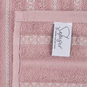 Serviettes Bombelli (lot de 2) Coton - Rose / Gris