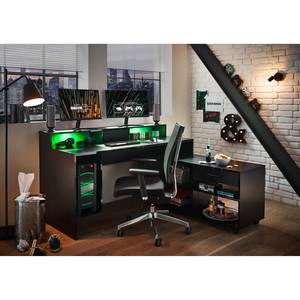 Bureau d’angle Halling Éclairage LED - Noir