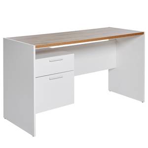 Bureau ML C 130 Imitation chêne sauvage / Blanc