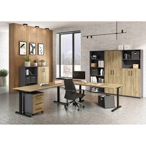 Bureau GW-Profi 2.0 Grandson eikenhouten look - Breedte: 160 cm