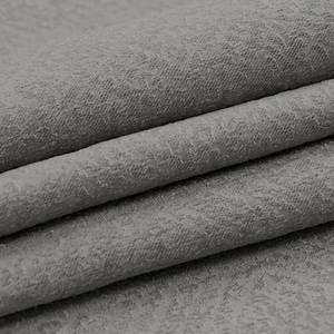 Ösenvorhang Amari Polyester - Grau