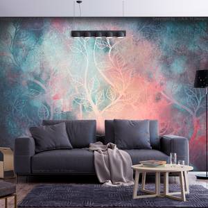 Vlies-fotobehang Jungle Afterimages vlies - meerdere kleuren - 450 x 315 cm