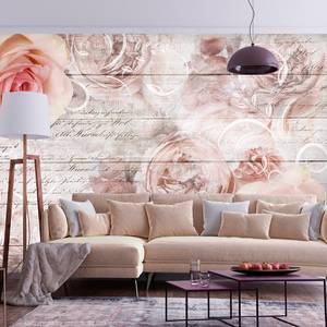Papier peint intissé Rose Work Intissé - Rose - 300 x 210 cm