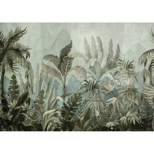 Vlies Fototapete Mountain Jungle Vlies - Mehrfarbig - 300 x 210 cm