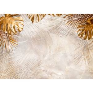 Vlies Fototapete Precious Nature Vlies - Beige / Gold - 400 x 280 cm